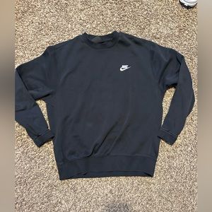 Black Nike crewneck